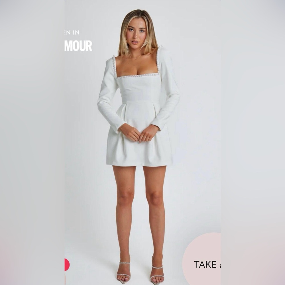 Odd Muse Pearl Dress - White